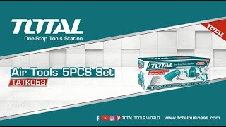 TOTAL Air Tools 5PCS Set  TATK053