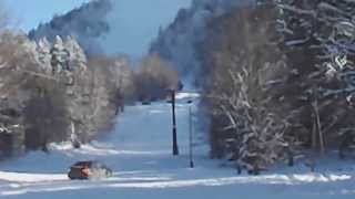 preview picture of video 'Subaru Impreza WRX on Ski trail'