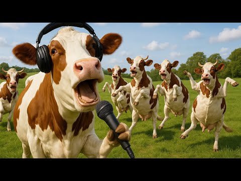 Menggembalakan Sapi Jinak Setiap Sore - Sapi Menari, Suara Sapi, Sapi, Sapi Lucu, Sapi Makan Rumput