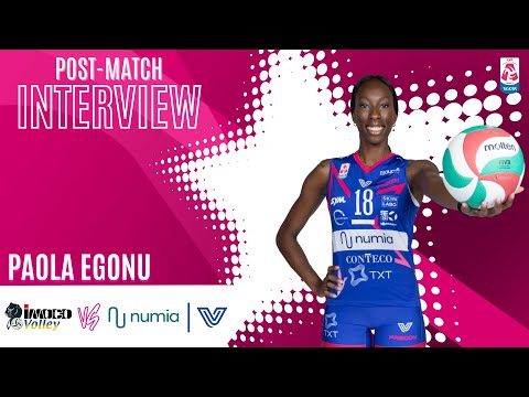 Paola Egonu | Post-match interview vs. Prosecco DOC A. Carraro Imoco Conegliano (Fineco Supercup)