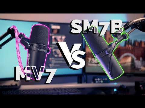 Shure SM7B VS Shure MV7 | Step by Step Guide for Streaming