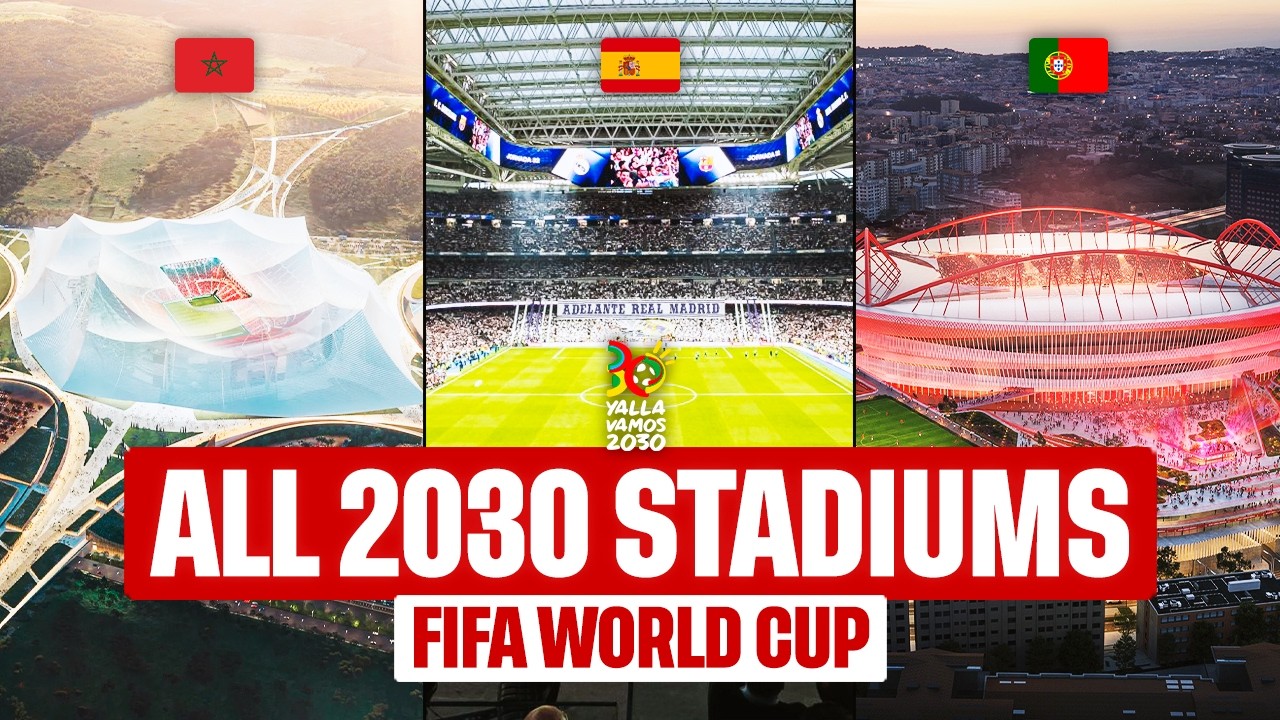 Inside the STADIUMS of the 2030 FIFA WORLD CUP