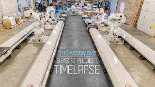 Timelapse - installing ABB IRB 4600 & 6700 at House of Design Robotics