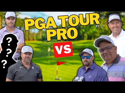 Can we beat a PGA TOUR PRO Ben Bates | 18 HOLE SCRAMBLE | PART 2 |