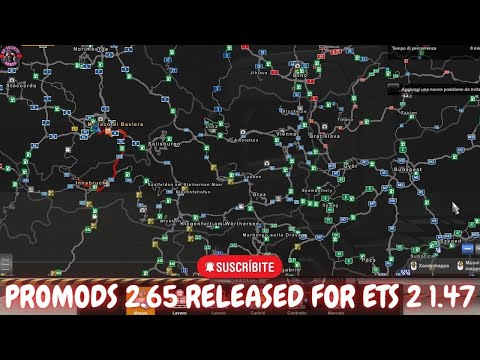 NEW PROMODS 2.65 FOR EURO TRUCK SIMULATOR 2 1.47