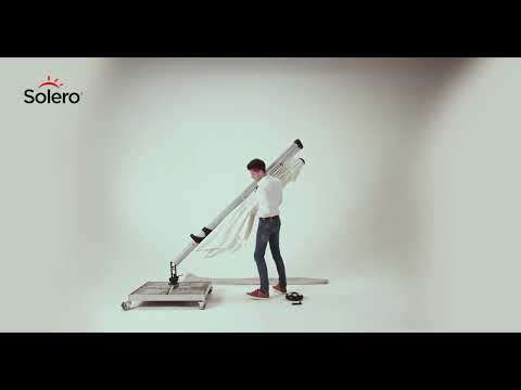How to install the Solero® Cielo Pro parasol