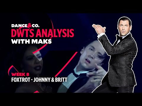 DWTS MAKS ANALYSIS: Week 8 - Johnny Weir & Britt Stewart's Foxtrot