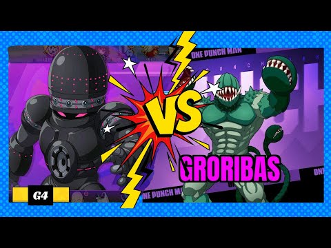 G4 UR vs GRORIBAS SSR+ PVP live - One Punch Man The Strongest #g4ur