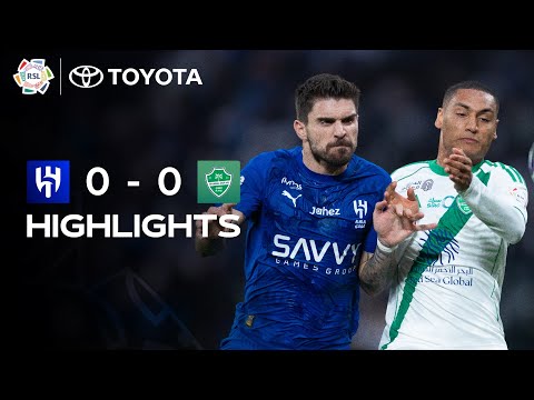 Blockbuster clash between Al Hilal and Al Ahli ends in a draw ⚖️ | Powered by Toyota