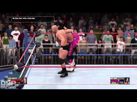 WWE2K16 2K Showcase: Raise Some HELL pt2 - Survivor Series '96 vs. Bret Hart