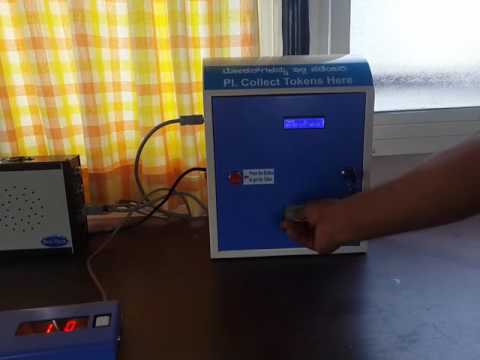 Patient Calling System with Token Dispenser