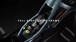 Rock Machine Crossride e450 FS Touring olivová (165–175 cm)