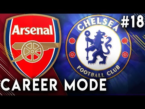 FIFA 19 Arsenal Career Mode EP18 - 1st VS 2nd!! Potential Premier League Title Decider VS Chelsea!!