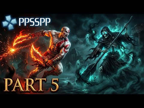God of War: Chains of Olympus Part 5 (PSP) | Kratos Faces Charon | PPSSPP