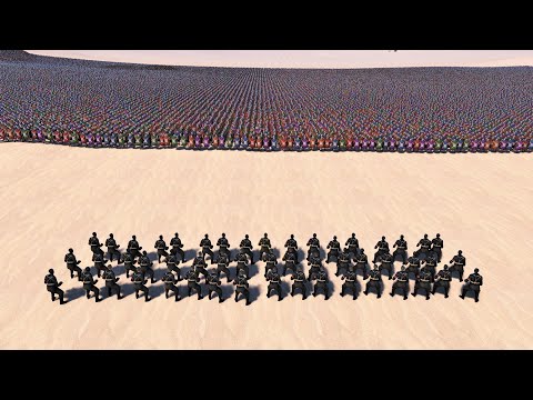 Can 50 Nazi Zombies Infect 30.000 Romans and Then Defeat 5000 Spartans? - UEBS