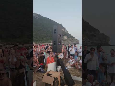 Party on the beach Sabaudia Italy