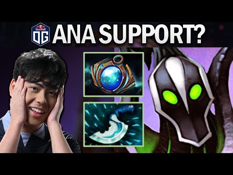 OG.ANA PLAYING SUPPORT RUBICK - DOTA 2 7.24 GAMEPLAY