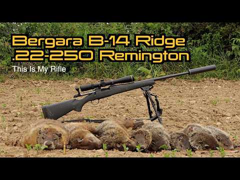 This Is My Rifle: Bergara B14 Ridge .22-250 Remington.