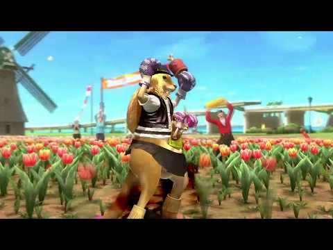 TEKKEN TAG TOURNAMENT 2 match - Roger Jr. vs. Forest Law, Marshall Law