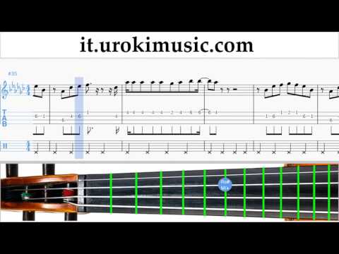 Corso di Violino Charlie Puth - Attention Tablature Tab Parte#2 um-i276