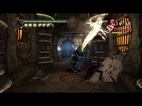 Devil May Cry 3 SE (PS4) - 100% Walkthrough - Mission 9 (New Game + S Rank + Turbo)