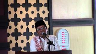 Khutbah Jum'at 27 Juni 2014 Dr. H. Zainul Arifin.