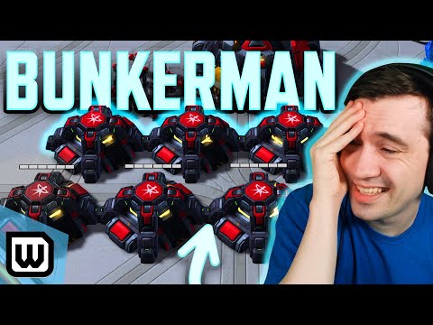 They never expect the BUNKER ATTACK! Next level cheese strategy