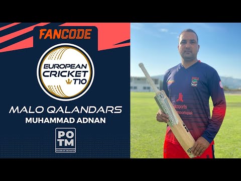 POTM: M.Adnan - CK vs MAL | Highlights | FanCode ECT10 Portugal | Portugal 2022 | ECT22.023