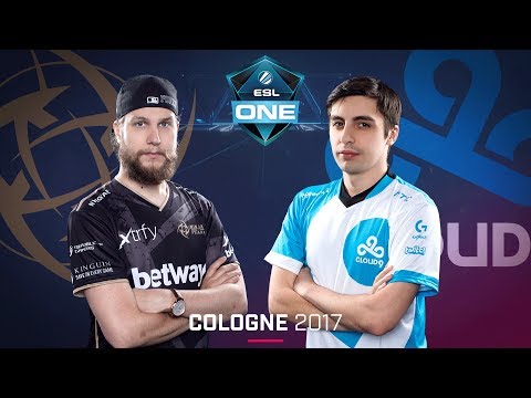 CS:GO - NiP vs. Cloud9 [Train] Map 1 - Quarterfinal - ESL One Cologne 2017