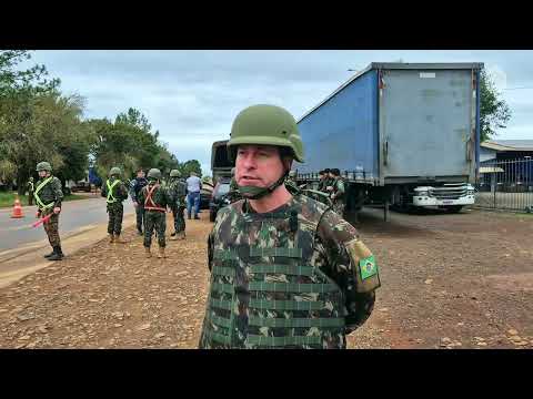Operação Ágata reforça segurança na faixa de fronteira do Rio Grande do Sul