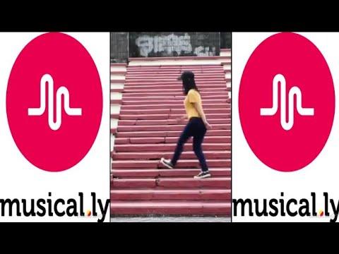 Stair Shuffle Dance Challenge Musically Compilation #stairchallenge