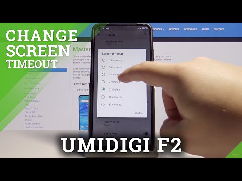 How to Change Screen Timeout on UMIDIGI F2 – Screen Display Time