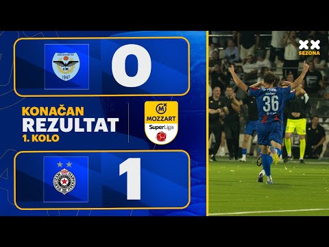 MBSLS 2025/26 - 1.Kolo: ŽELEZNIČAR – PARTIZAN 0:1 (0:0)