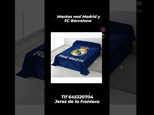 Vídeo relacionado con FC Barcelona Manta Polar FCB162, 100 x150 cm, Azulgrana