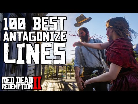 100 Funniest Antagonistic Lines (Red Dead Redemption 2)