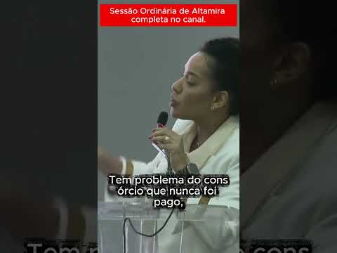 ⚖️ Deputada Lívia Duarte denuncia crise de água em Altamira ⚖️