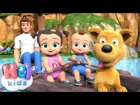 Rame sur ton bateau | Comptine bébé - HeyKids Français