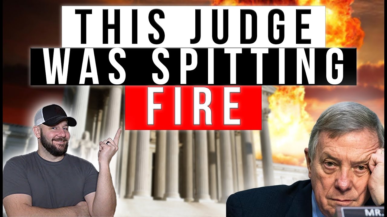 HAPPENING NOW: Based Judge Spits Fire In First Video Dissent... Brings REAL Guns To Prove Them WRONG