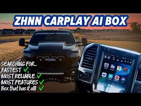 ZHNN AI Box Wireless CarPlay Android Auto OEM video player - Watch Netflix, YouTube, Video in Car