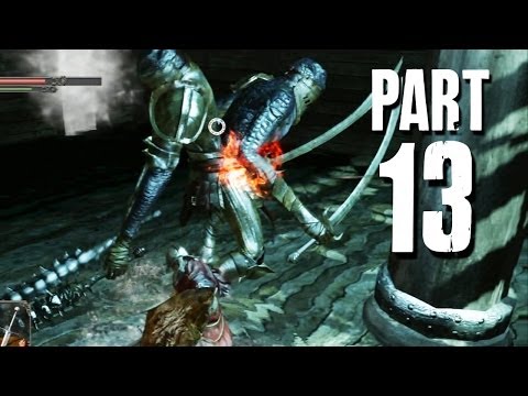 Dark Souls 2 Walkthrough Part 13 - BOSS Flexile Sentry