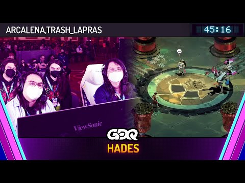 Hades by arcalena and trash_lapras in 45:16 - Awesome Games Done Quick 2024