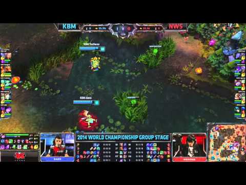 KBM vs NWS - 2014 World Championship Groups C and D D3G4