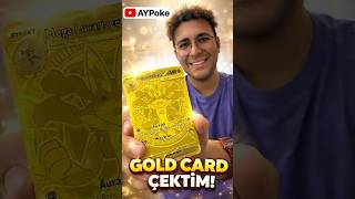 GOLD CARD ÇEKTİM! Pokémon pack açılımında Mega Lucario EX GOLD geldi!