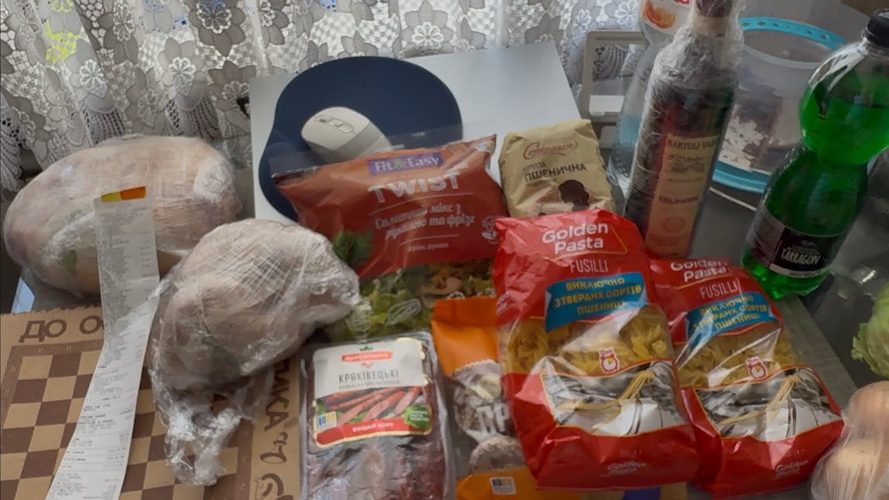 ЗАПОРОЖЬЕ | ДОСТАВКА ПРОДУКТОВ на три тысячи гривен 😨 У фонтана новый БЕСПЛ?