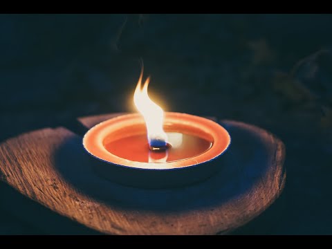 White Noise with Burning Candle to sleep #sleepsounds #whitenoise