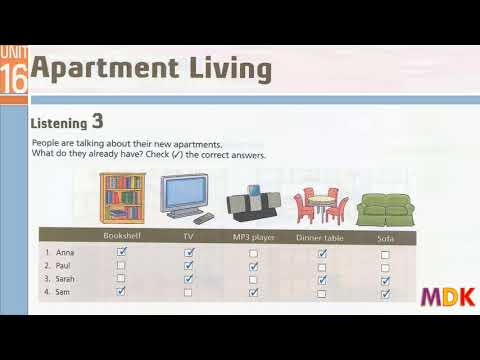 Tactics for Listening Third Edition Basic Unit 16 Apartment Living