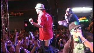 Baby Bash  performs cyclone and im back live!!