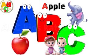 ABC Song | Phonics Song for Toddlers | A for Apple | Nursery Rhymes | ABC #abcd | #preschool