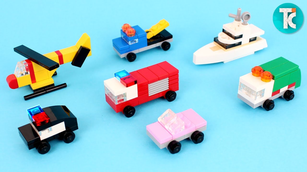 LEGO MINI VEHICLES #7 (Tutorial)