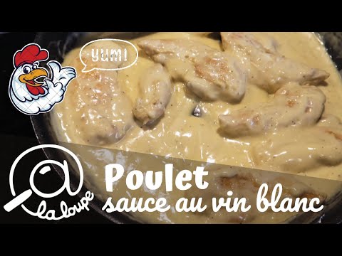 POULET SAUCE AU VIN BLANC #252